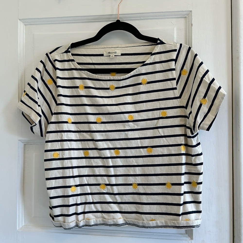 Madewell spring sun shirt